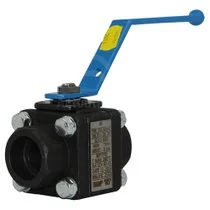 Reduced Bore Socket Weld Master Star Ball Valves Manual Operation LF2